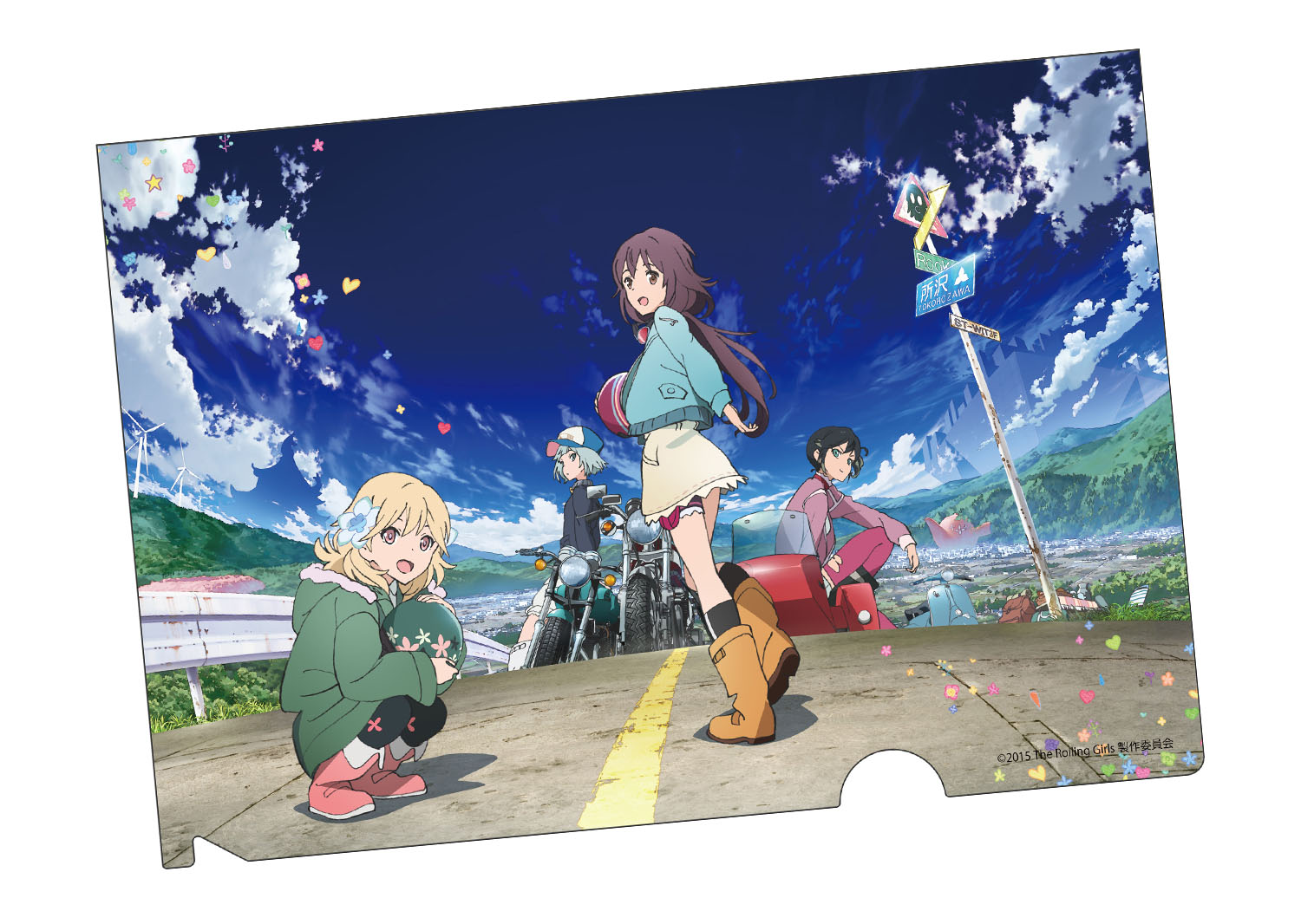 オリジナルミニクリアファイル